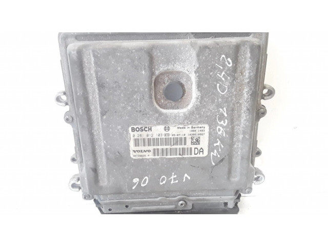 Блок управления двигателя 30729826A, 0281012103   Volvo V70
