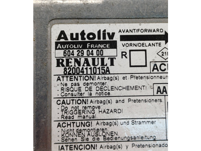 Блок подушек безопасности 8200411015A, 604290400 Renault Scenic II - Grand scenic II