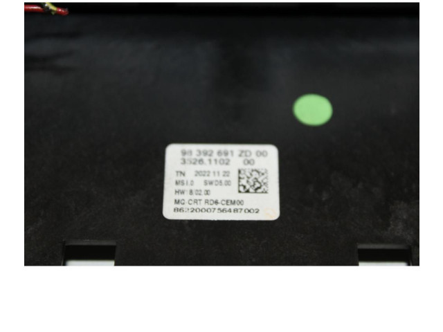 Радио/ проигрыватель CD/DVD / навигация 4390160113 Peugeot Partner III