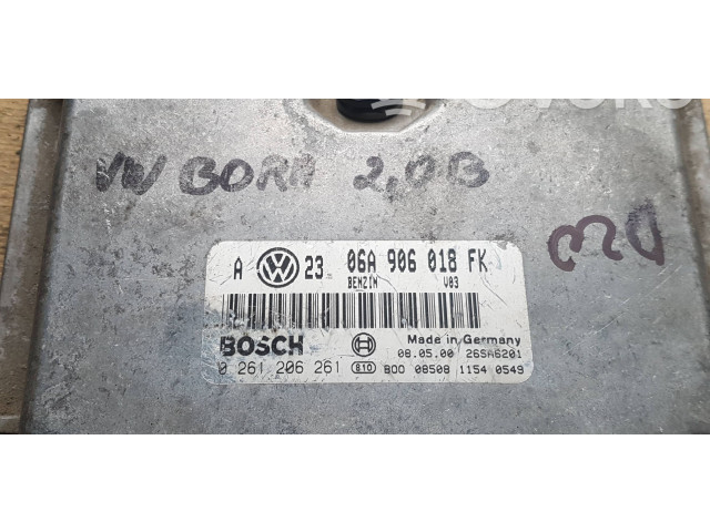 Блок управления двигателя 06A906018FK, 26SA6201 Volkswagen Bora