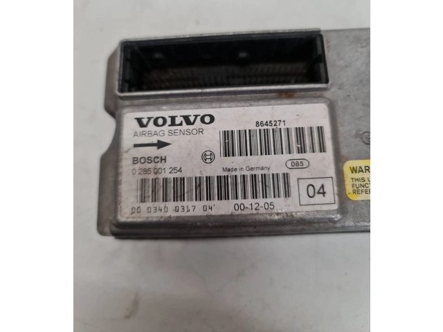 Блок подушек безопасности 0285001254, 000340031704   Volvo V70