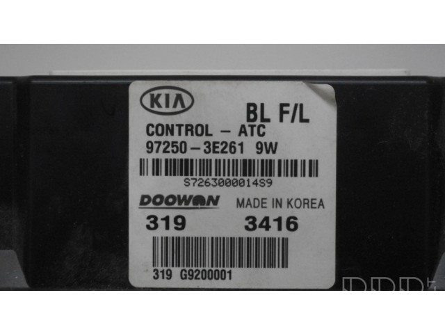 Блок управления климат-контролем 972503E261 KIA Sorento