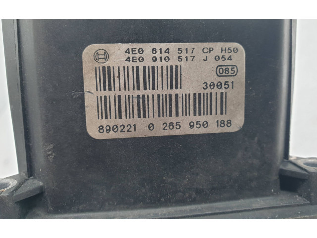 Jednotka ABS 4F0614517CP, 4E0910517J   Audi A8 S8 D3 4E 2005