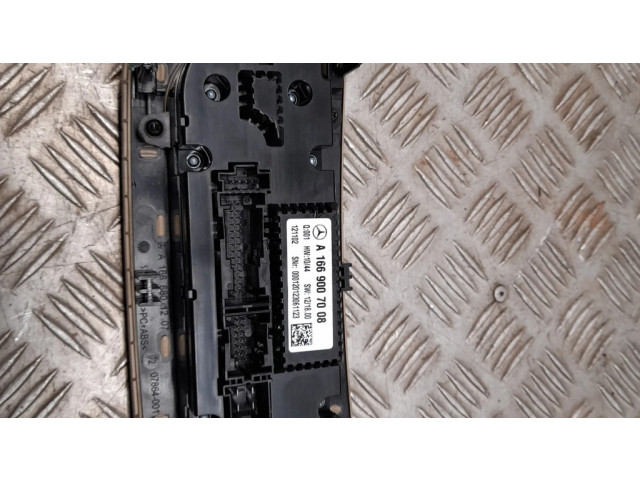 Блок управления климат-контролем A1669007008   Mercedes-Benz GL X166