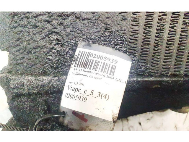 Интеркулер     Honda Accord 