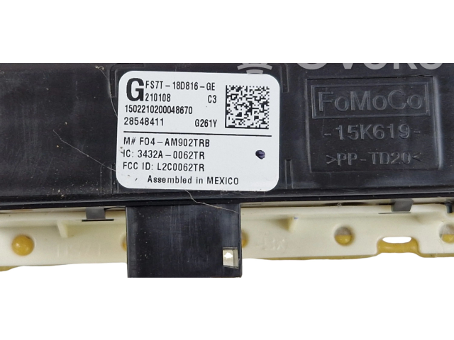 Блок управления FS7T18D816, FS7T18D816GE Lincoln Aviator II