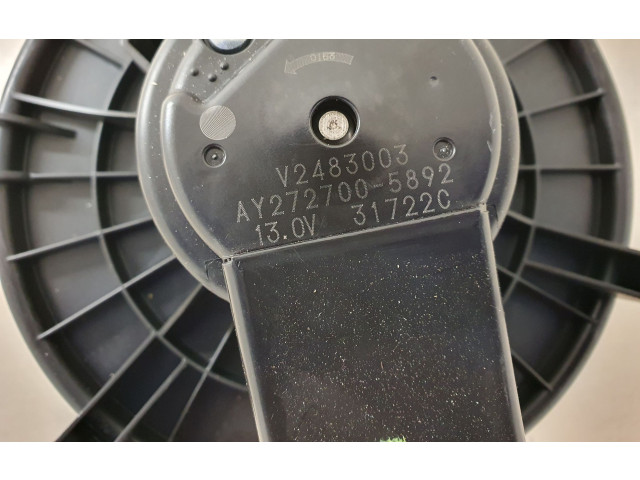Вентилятор печки    AY2727005892, V2483003   Jeep Grand Cherokee