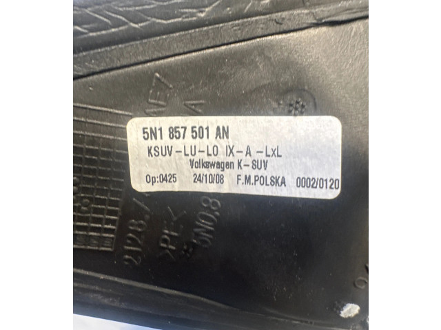 Zpětné zrcátko Volkswagen Tiguan 2009 5N1857501AN, 00020120