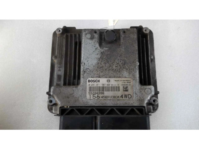Блок управления двигателя 0281011507 Alfa Romeo 156