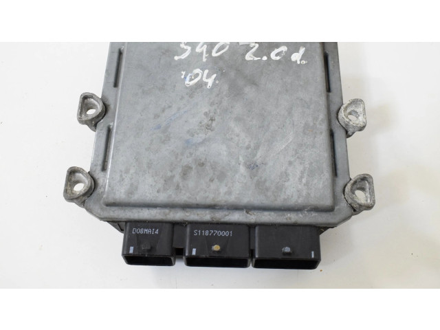 Блок управления двигателя 30713699, 5WS40212D Volvo S40