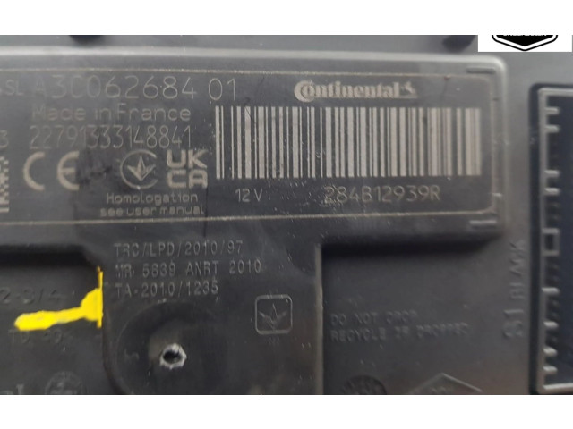 Блок управления 284B12939R, 284B12939R   Renault Express