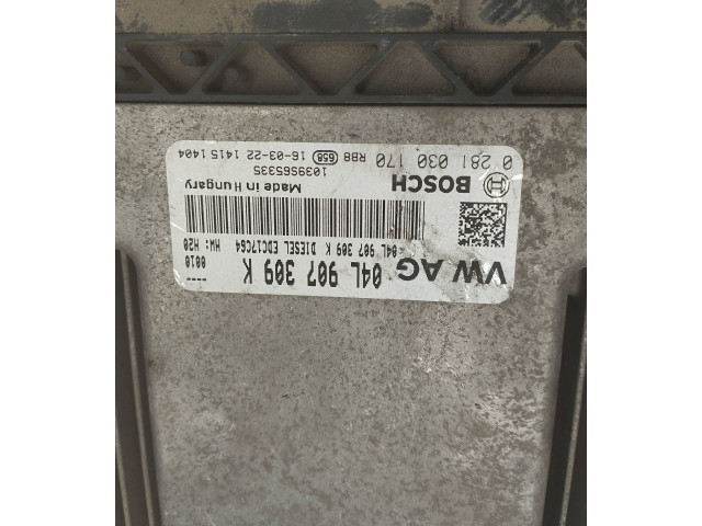 Блок управления двигателя 04L907309K, 0281030170 Volkswagen Caddy