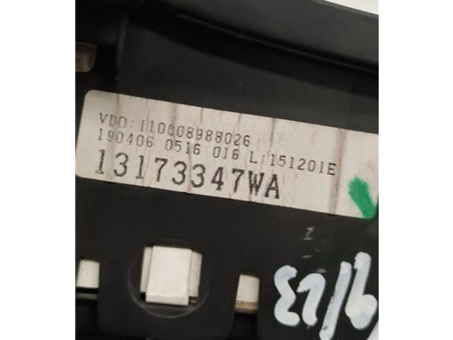 Панель приборов 13173347WA, 13173347WA Opel Combo C