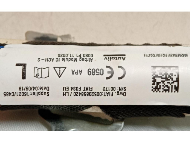 Боковая подушка безопасности 00520858420, 00520858420   Fiat 500X