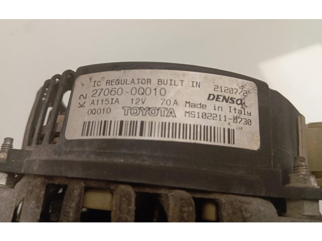 Генератор 270600Q010 Peugeot 107