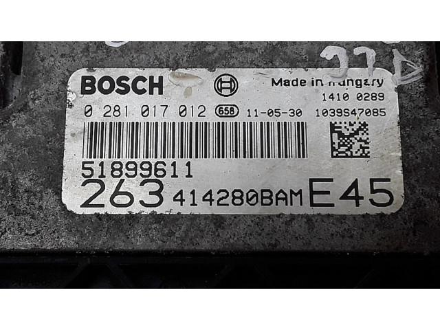 Řídící jednotka    Fiat Doblo 2014