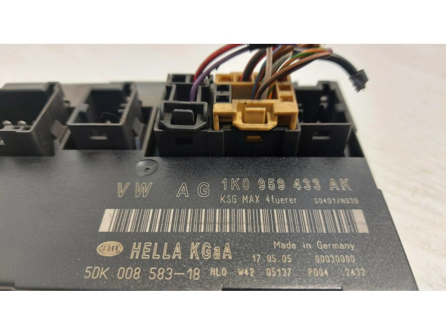 Блок комфорта 1K0959433AK, 00030000 Volkswagen Golf V