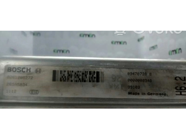 Блок управления двигателя P09472349, CENTRALITAMOTORUCE   Volvo S80