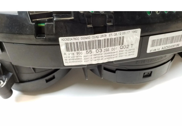 Панель приборов A2189005503 Mercedes-Benz CLS C218 X218