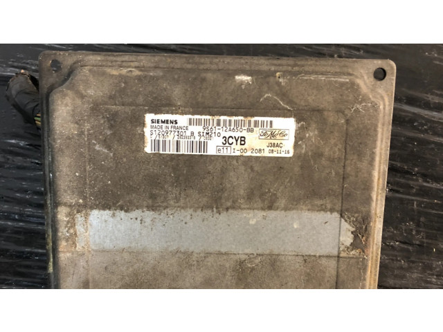 Блок управления двигателя 9S6112A650BB, S120977301B   Ford Fusion