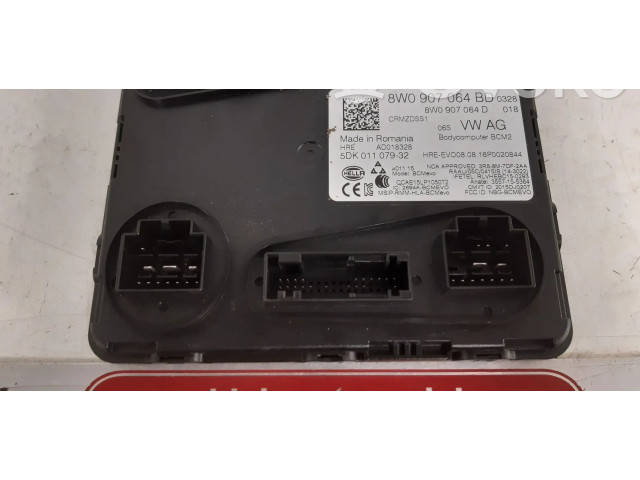 Pojistková skříňka Řídící jednotka BSM 8W0907064BD, 8W0907064AA Audi Q7 4M 2017