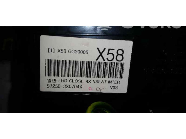 Блок управления климат-контролем 972503X0704X, 972503XXXX Hyundai Elantra