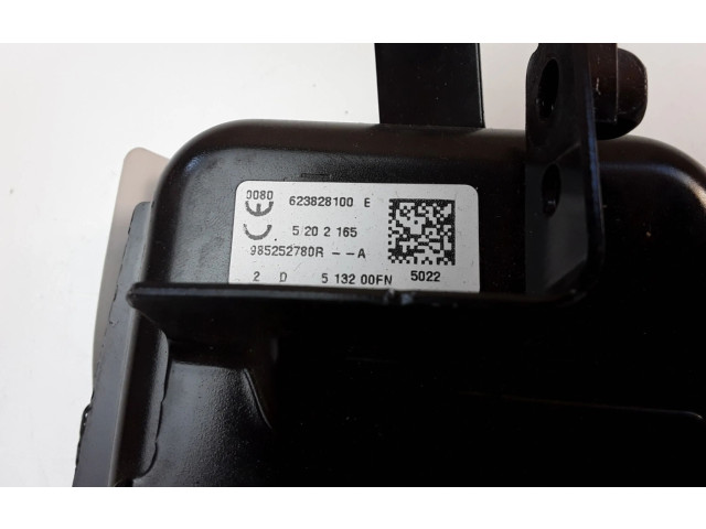 Подушка безопасности пассажира 623828100, 985252780R Renault Captur