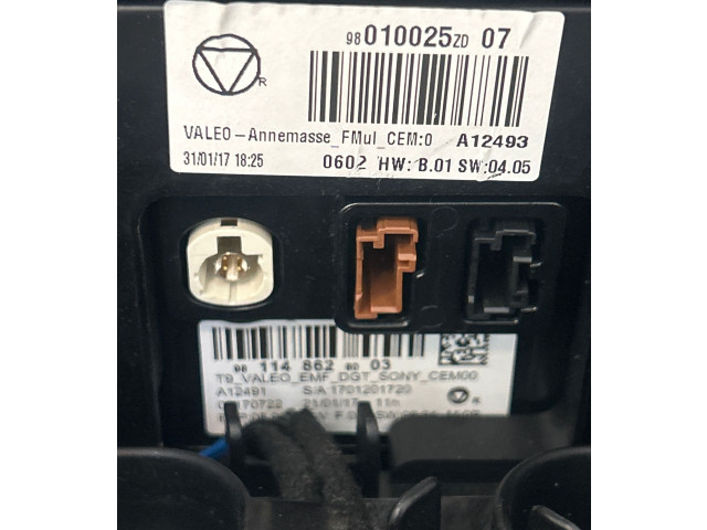 Дисплей 98010025ZD Citroen C4 Cactus