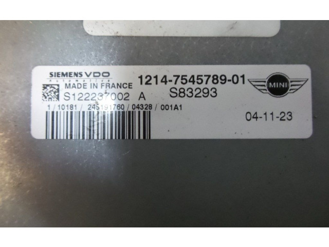Блок управления 1214754578901, 1214754578901 Mini One - Cooper R50 - 53