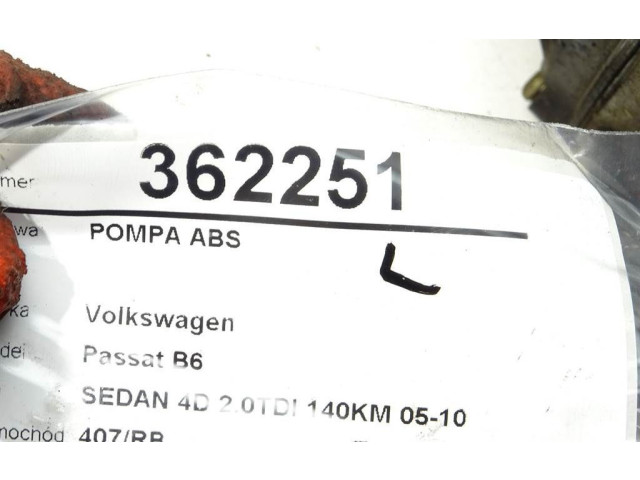 Блок АБС 3C0614095K   Volkswagen  PASSAT B6  2005 - 2010 года