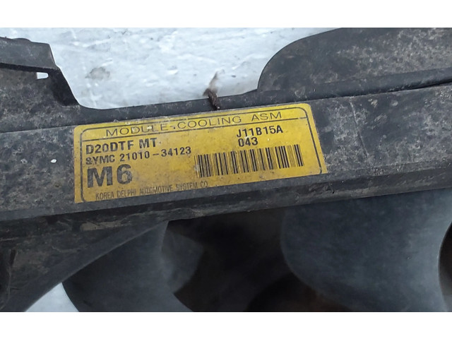 Комплект вентиляторов D20DTF, 2101034123 SsangYong Korando