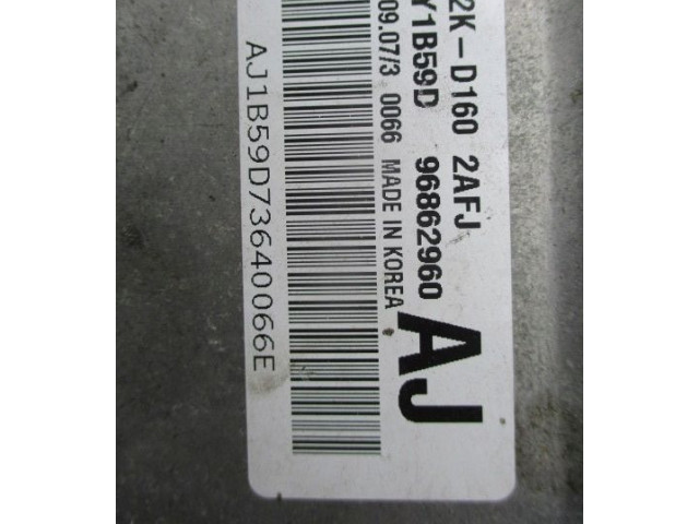 Блок управления двигателя 96862960AJ Chevrolet Epica