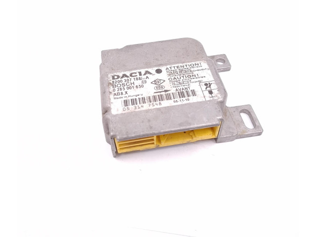 Блок подушек безопасности 8200307188A, 0285001650 Dacia Logan I