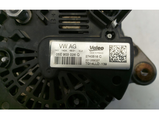 Генератор 05E903026Q Skoda Kodiaq