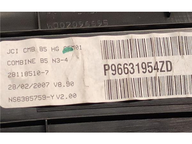 Панель приборов P96631954ZD, P96631954ZD Citroen C4 I