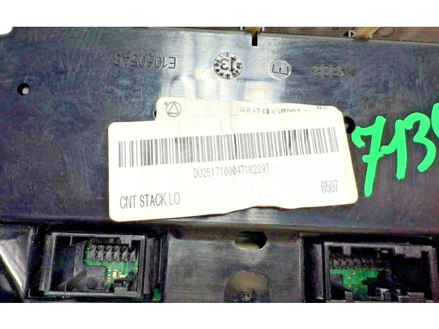 Блок управления кондиционера воздуха / климата/ печки (в салоне) E1060548 Mini Cooper Countryman R60