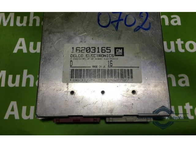 Блок управления двигателем Блок управления 16203165, 16203165D   Opel Tigra A