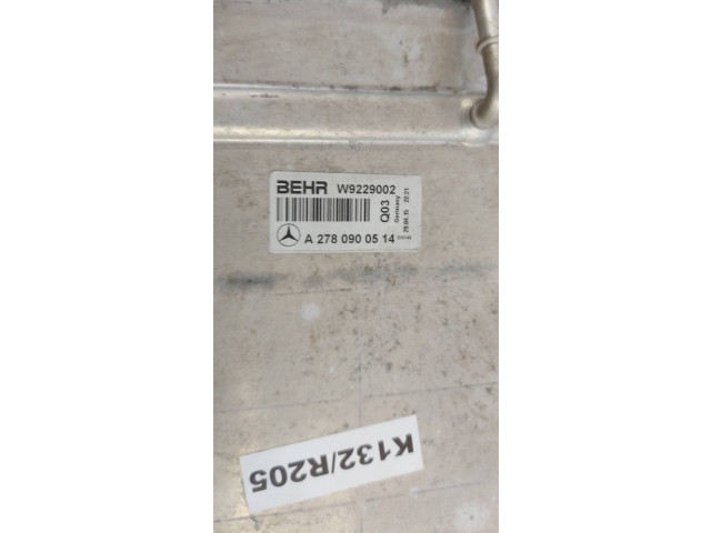 Интеркулер  A2780900514   Mercedes-Benz CLS C218 X218 