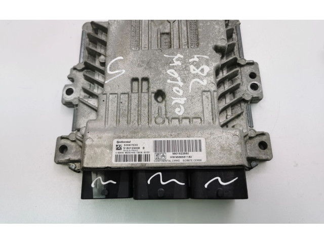 Блок управления двигателя 9801622880, S180123008 Peugeot 2008 I