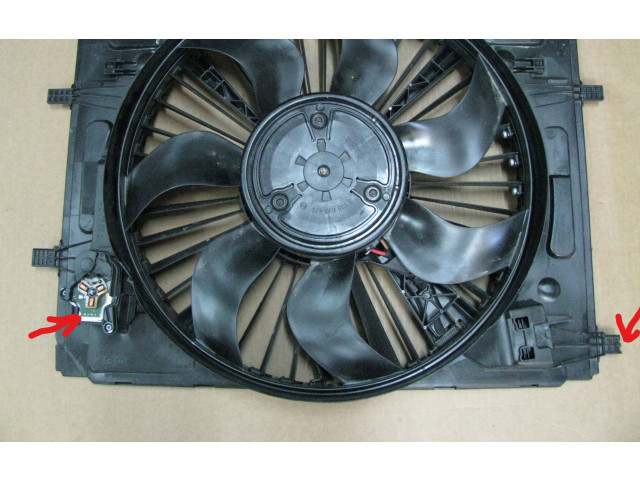 Вентилятор радиатора A0999061301 Mercedes-Benz GLC X253 C253