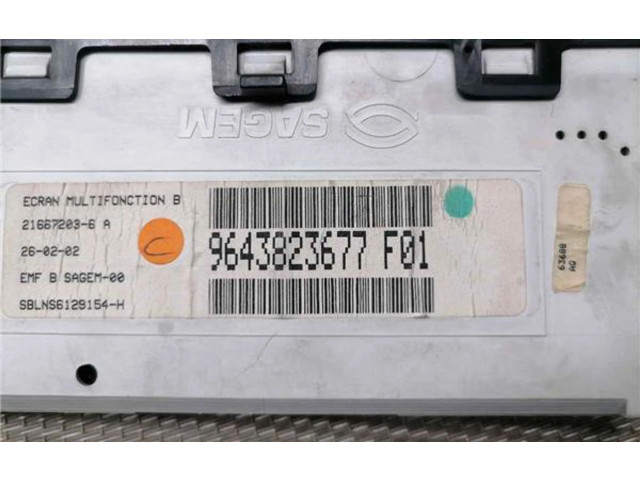 Блок комфорта 9643823677, 9643823677 Citroen Xsara