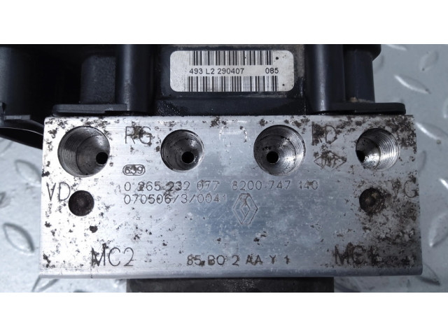 Jednotka ABS 8200747140, 7701209606 Renault Clio III 2008