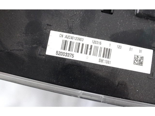 Přístrojová deska Fiat 500L 2015 52003375