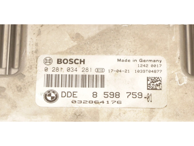 Řídící jednotka 8598759   BMW X1 F48 F49 2017