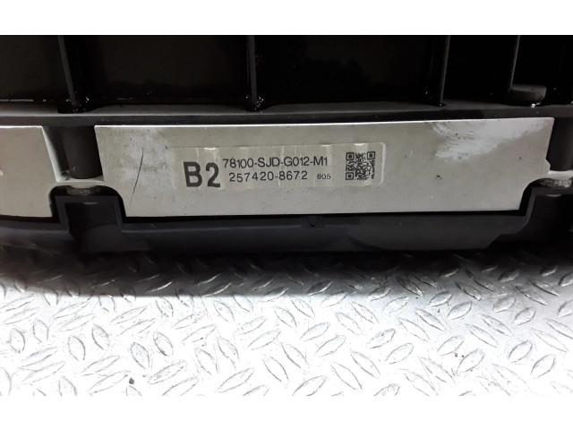 Панель приборов 78100SJDG012M1 Honda FR-V