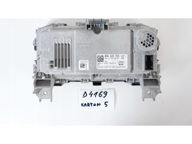 Спидометр (приборный щиток) LICZNIK VIRTUAL ZEGARY LCD AUDI Q4 E-TRON 89A 89A920725 Audi Q4 Sportback e-tron