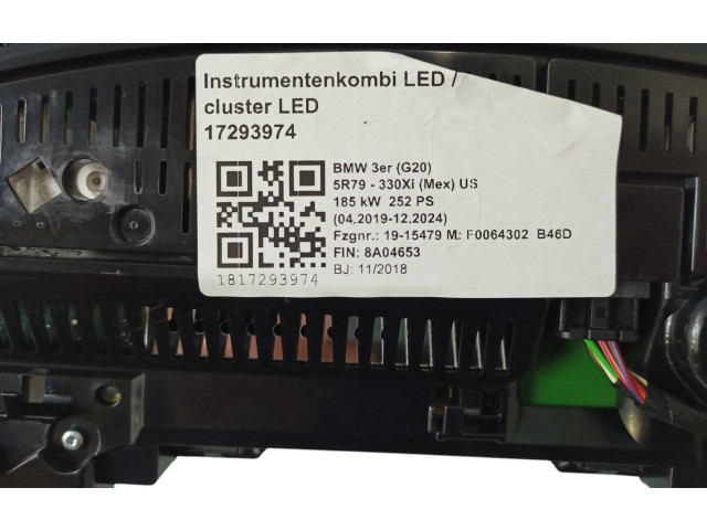 Панель приборов 62108717949, 8717949   BMW X3 G01       