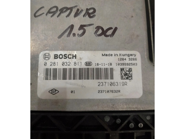 Řídící jednotka 237106319R Renault Captur 2016