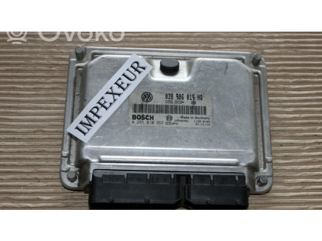 Řídící jednotka 0281010957, 038906019HQ Seat Ibiza III (6L) 2002