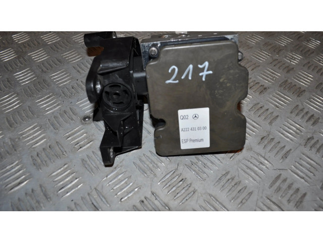 Блок управления АБС A2224310300 Mercedes-Benz S W222
